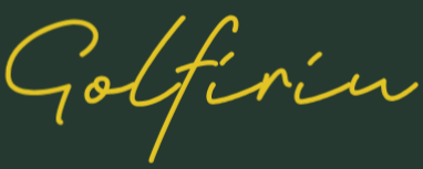 Goldfinch logo in yellow on a green background